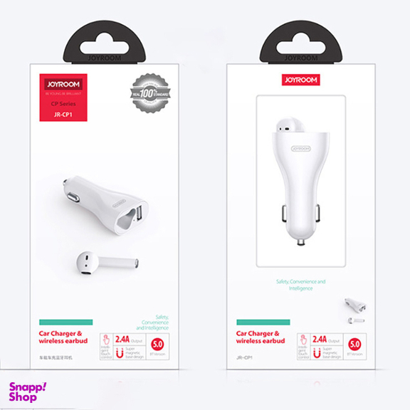 ایرفون و شارژر فندکی جوی روم مدل JR-CP1