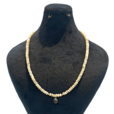 گردنبند طلا 18 عیار زنانه آوا کد 75