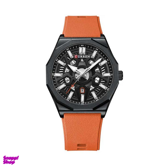ساعت عقربه ای مردانه کارن مدل C8437S رنگ نارنجی