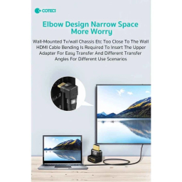 مبدل HDMI کوتتسی مدل 87604 L-TYPE