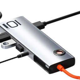 هاب 10 پورت Type-C راک مدل TR30-Hub