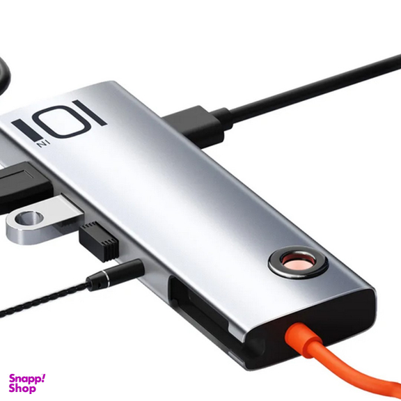هاب 10 پورت Type-C راک مدل TR30-Hub