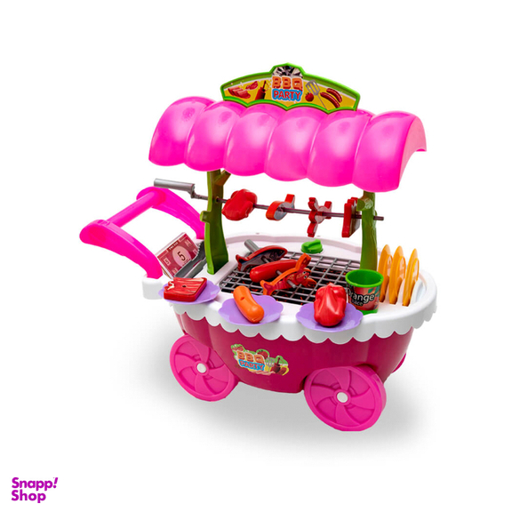 ست چرخ باربیکیو سیار کودکانه کد GT2019