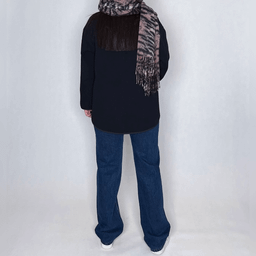 مانتو زنانه کد 527 رنگ مشکی