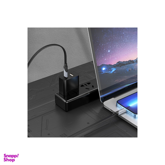 کابل شارژ 27 وات Type-C به Lightning نکسا مدل L73 طول 1.2 متر