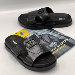 صندل طبی مردانه دوریس مدل پرهام کد 02 رنگ مشکی