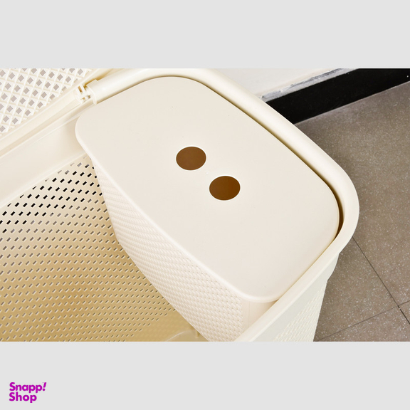 سبد رخت چرک لیمون کد 2136 مجموعه 2 عددی