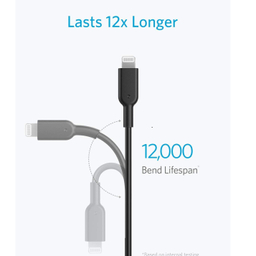 کابل شارژ USB-C به لایتنینگ انکر مدل A8833 طول 1.8 متر