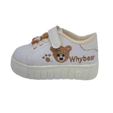 کتانی بچگانه مدل RO10178 رنگ سفید