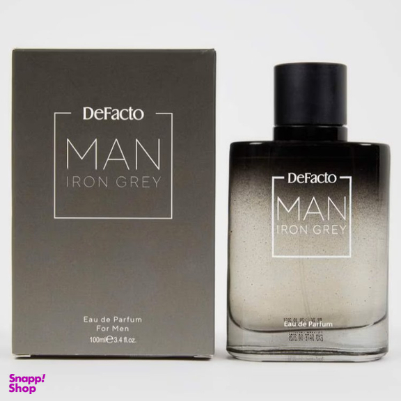 ادوپرفیوم دفکتو مدل Iron Grey حجم 100 میلی لیتر