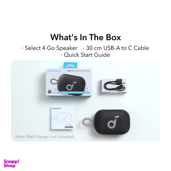اسپیکر بلوتوثی قابل حمل انکر مدل Soundcore Select 4 Go A31X1