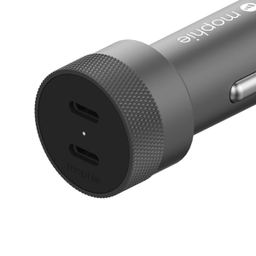 شارژر فندکی فست شارژ موفی مدل 40W dual USB-C