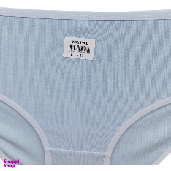 شورت زنانه اسلیپ میسپل طرح کبریتی کد LBLU-1105 آبی روشن