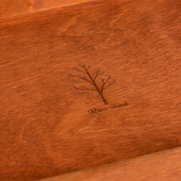 سینی چوبی مدل رس مجموعه 2 عددی