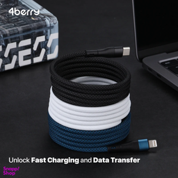 کابل تبدیل Type-C به Lightning فوربری مدل Magnetic KS-CL01-20W طول 1 متر