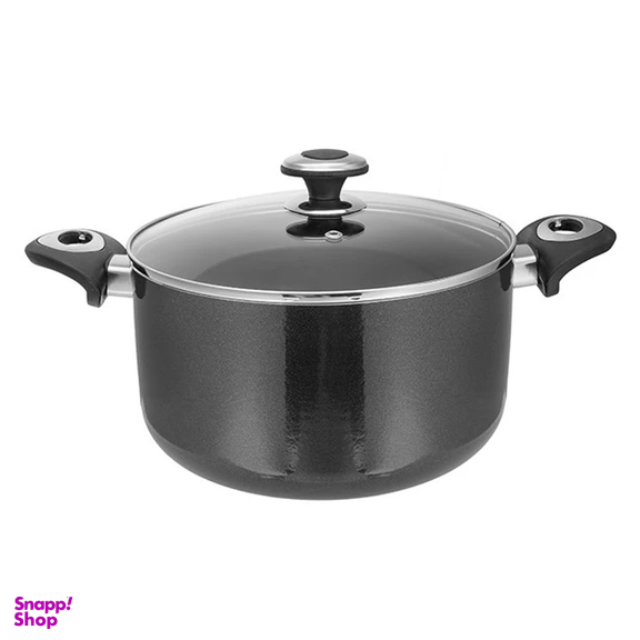 قابلمه گرانیتا زرساب با در شیشه ای مدل GT-424 سایز 24