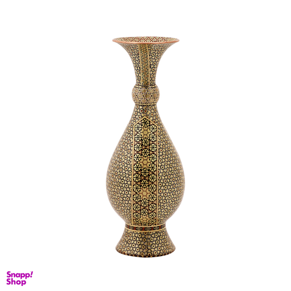 گلدان خاتم کاری خادم ملت کد 162