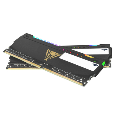 رم کامپیوتر پتریوت مدل Viper Steel RGB DDR4 Dual 3200MHz ظرفیت 16 گیگابایت