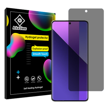 محافظ صفحه نمایش حریم شخصی آرکا گلس مدل Tough مناسب گوشی موبایل شیائومی Redmi Note 13 Pro Plus