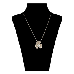 گردنبند زنانه مدل گل یاس کد 538