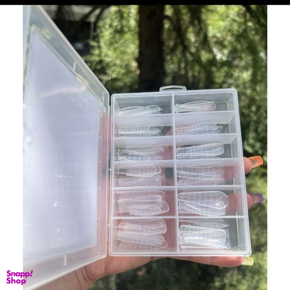 قالب کاشت ناخن مچا مدل MIX10 بسته 120 عددی