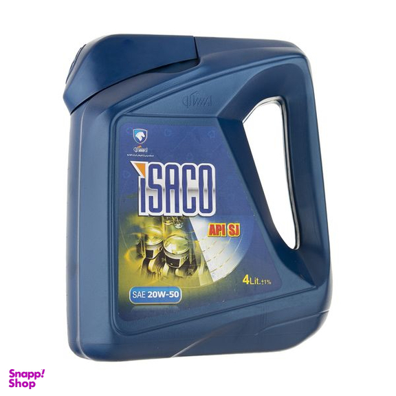 روغن موتور ایساکو مدل SAE 20W50 کد 0770702098 حجم 4 لیتر