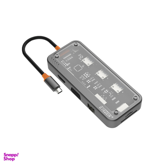 هاب 10 پورت USB-C آیزن مدل 10in1 EUH-01