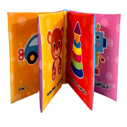 کتاب پارچه ای انتشارات باوان مدل اسباب بازی ها