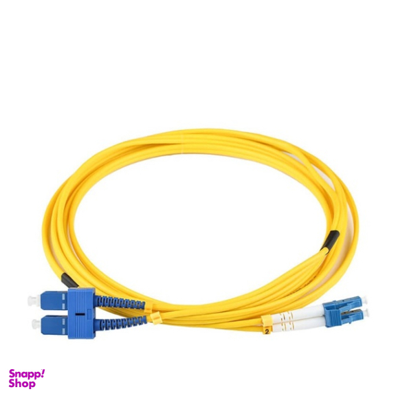 پچ کورد فیبر نوری دو متری داپلکس مدل SC / LC UPC