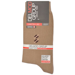 جوراب ساق بلند مردانه دل مد گروپ مدل 249027809 بسته دو عددی