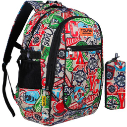 کوله پشتی توریث مدل KW-8000 به همراه جامدادی