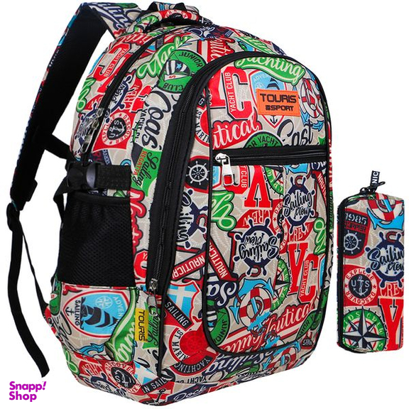 کوله پشتی توریث مدل KW-8000 به همراه جامدادی