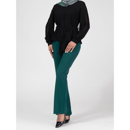 بلوز زنانه برنس مدل غزاله رنگ مشکی