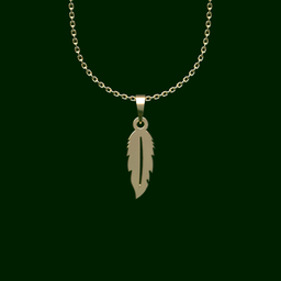 گردنبند طلا 18 عیار زنانه مدوپد مدل پر کد PP2-1-1192