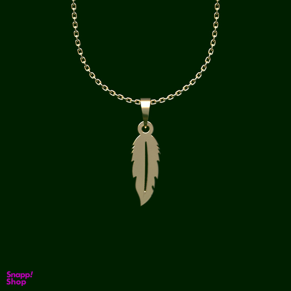 گردنبند طلا 18 عیار زنانه مدوپد مدل پر کد PP2-1-1192