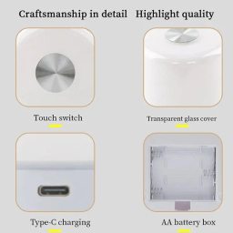 چراغ خواب سولونیکس مدل Touch Lamp کد C107