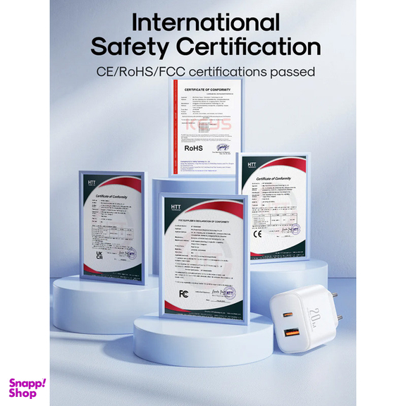 شارژر دیواری 20 وات جوی روم مدل JR-TCF05
