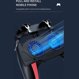 دسته بازی و فن خنک کننده گوشی موبایل کوتتسی مدل G-11 Dual Fan Cooling Gamepad CS8813