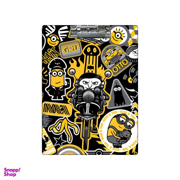 تخته شاسی بامبیلیپ طرح مینیون ها کد 4330459 سایز A4