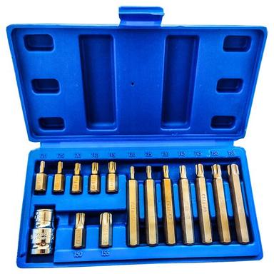 آچار بکس و سری بیت اسکای مدل FQRS 99587  مجموعه 15 عددی