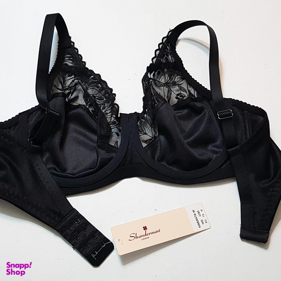 سوتین زنانه شاندرمن مدل فنردار مارانتا کد 5080-2280-04 رنگ مشکی