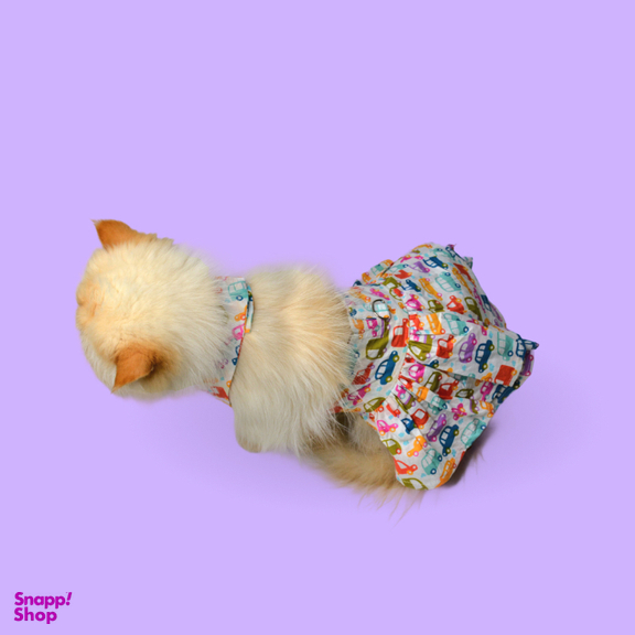 لباس سگ و گربه مدل پیراهن گردنی