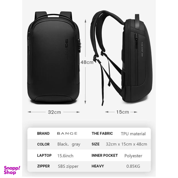 کوله پشتی لپ تاپ 16 اینچ بنج مدل BG-7225