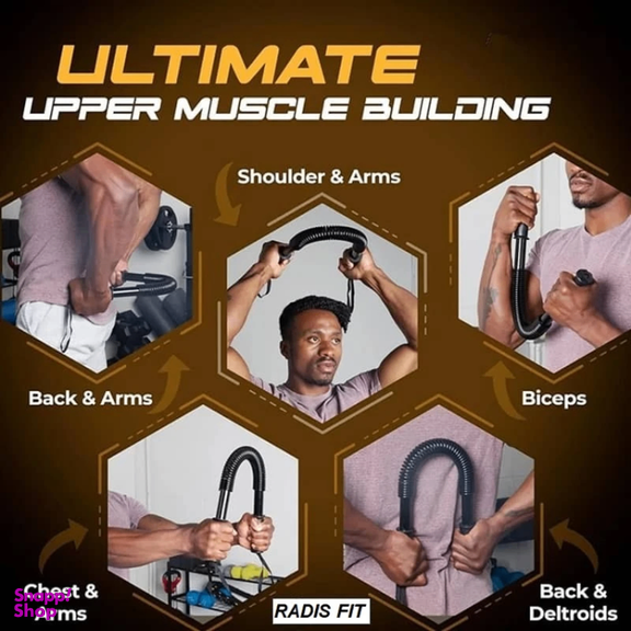 فنر کروشه بدنسازی رادیس فیت مدل CK-30 KG