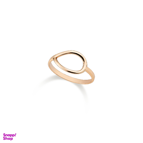 انگشتر طلا 18 عیار زنانه میلی گالری مدل مینیمال شکل هندسی کد MT313