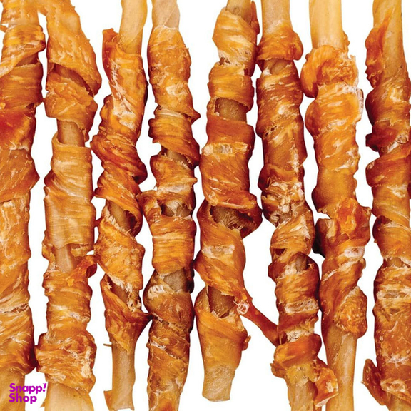 تشویقی سگ لاومی مدل Jerky Wrap وزن 90 گرم