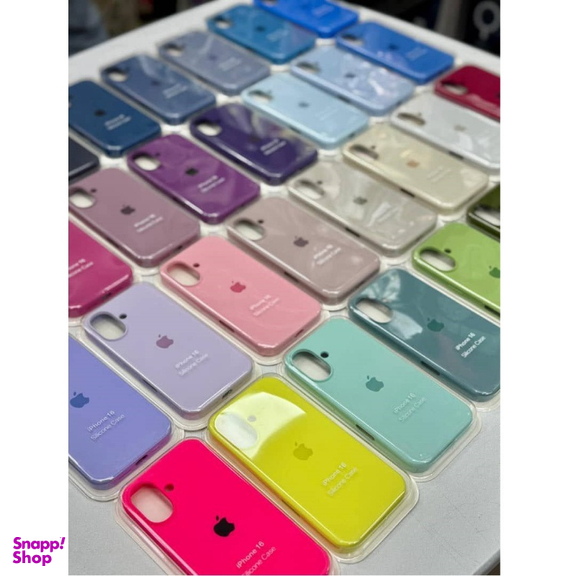 کاور گوشی موبایل مدل Silicone مناسب برای گوشی موبایل اپل iPhone 16