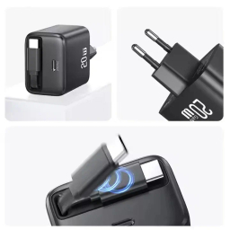 شارژر دیواری 20 وات یوسمز مدل CC233 به همراه کابل USB-C