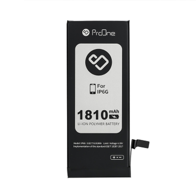 باتری موبایل پرووان مدل IP6G ظرفیت 1810 میلی آمپر ساعت مناسب برای گوشی موبایل اپل iPhone 6