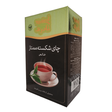 چای شكسته ممتاز خالص نادری وزن 450 گرم